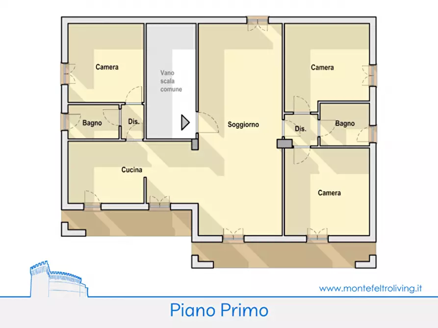 Immagine 21 di Appartamento in vendita  in Via Giuseppe Mazzini a Carpegna