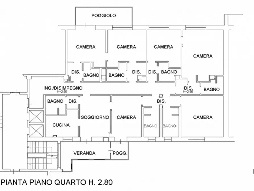 Immagine 29 di Appartamento in vendita  in Piazzale della Stazione a Padova