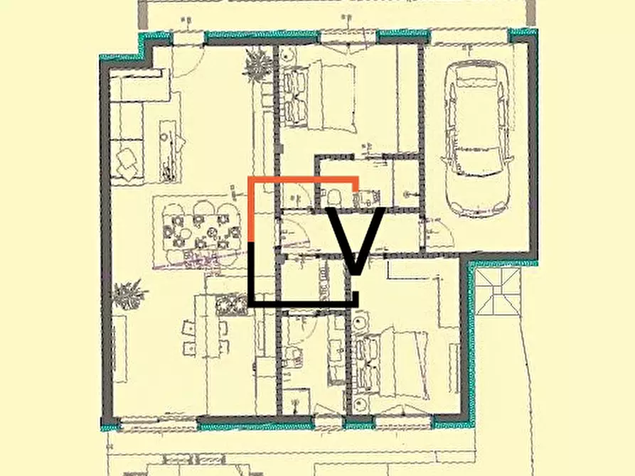 Immagine 12 di Villetta a schiera in vendita  in Via Principe a Roncade