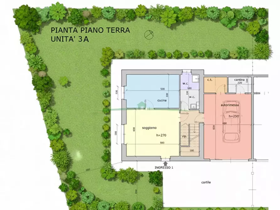 Immagine 4 di Villa in vendita  in Via XI Febbraio snc a Magliano Alfieri