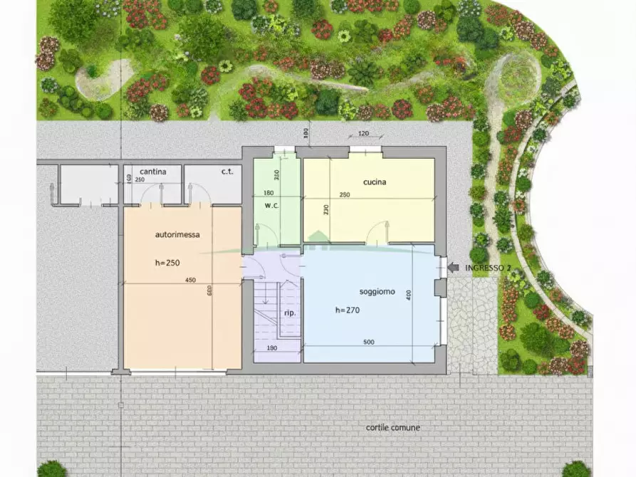 Immagine 6 di Villa in vendita  in Via XI Febbraio snc a Magliano Alfieri