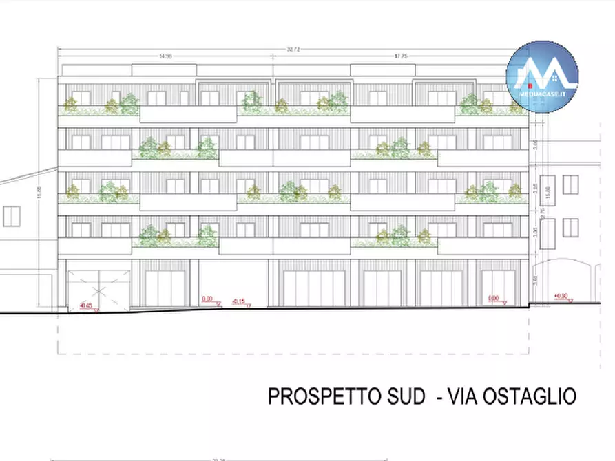 Immagine 13 di Palazzo in vendita  in Via Ostaglio a Salerno