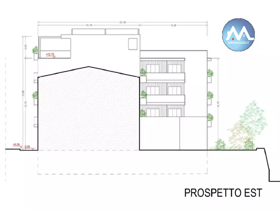 Immagine 15 di Palazzo in vendita  in Via Ostaglio a Salerno