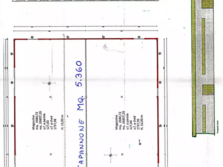 Immagine 1 di Capannone industriale in affitto  in Trebaseleghe zona industriale a Trebaseleghe