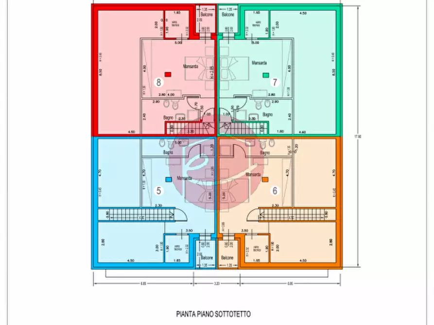 Immagine 9 di Appartamento in vendita  a Savignano Sul Rubicone