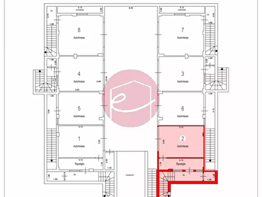 Immagine 13 di Appartamento in vendita  a Savignano Sul Rubicone