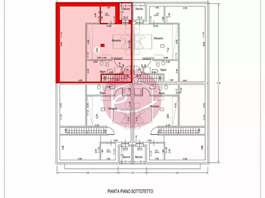 Immagine 32 di Appartamento in vendita  a Savignano Sul Rubicone