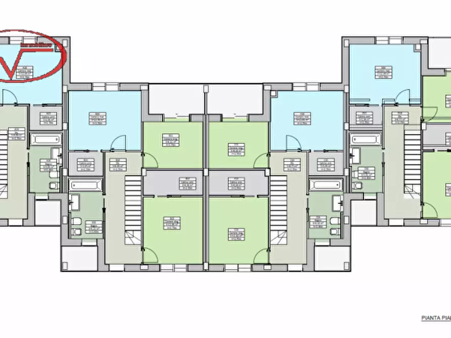 Immagine 9 di Villetta a schiera in vendita  in Via Giuseppe Di Vittorio a Cavriglia