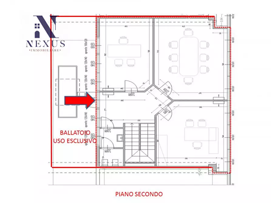 Immagine 17 di Ufficio in affitto  in Via Sandro Pertini a Pesaro