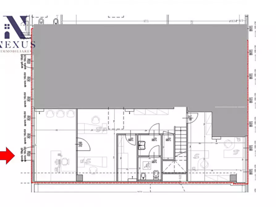 Immagine 21 di Ufficio in affitto  in Via Sandro Pertini a Pesaro