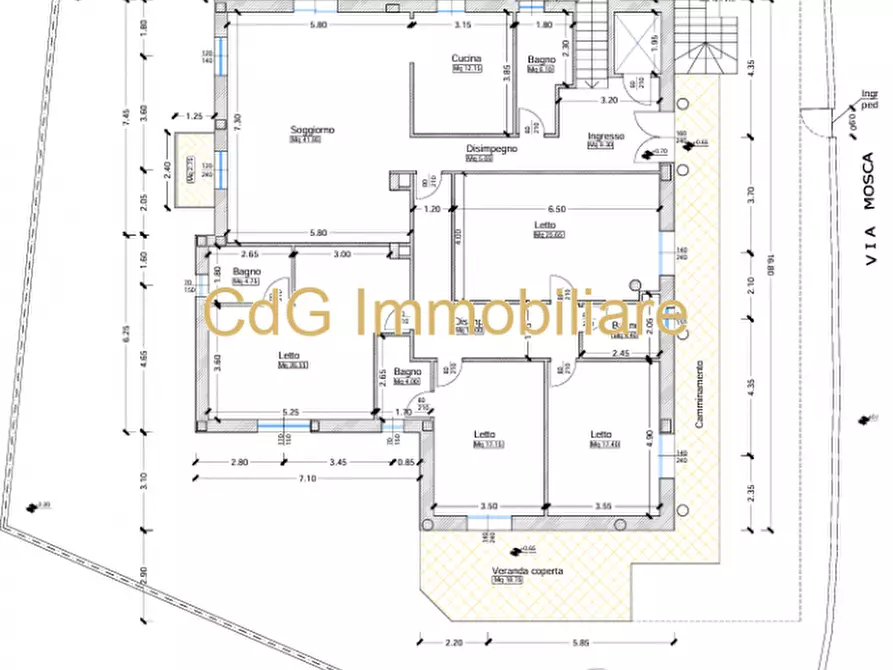 Immagine 20 di Villa in vendita  in Via Mosca 8 a Olbia
