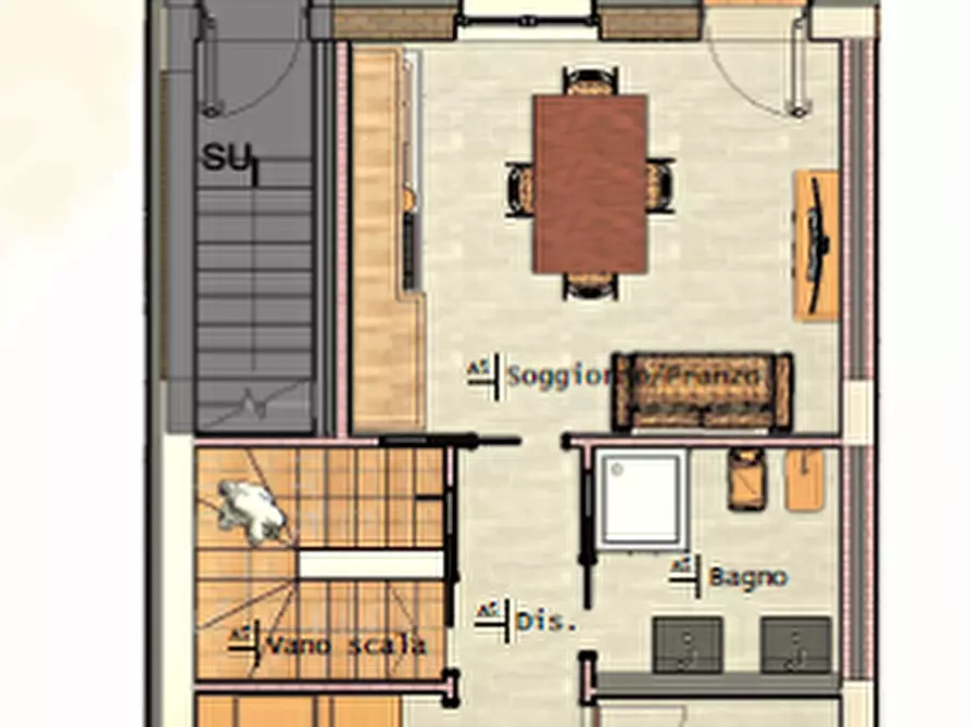 Immagine 5 di Villetta a schiera in vendita  in Via Ponte alle forche a Cavriglia