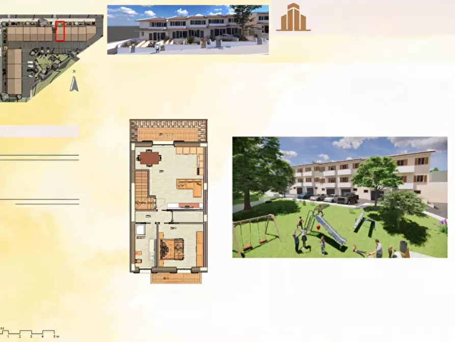 Immagine 5 di Villetta a schiera in vendita  in Via Ponte alle forche a Cavriglia