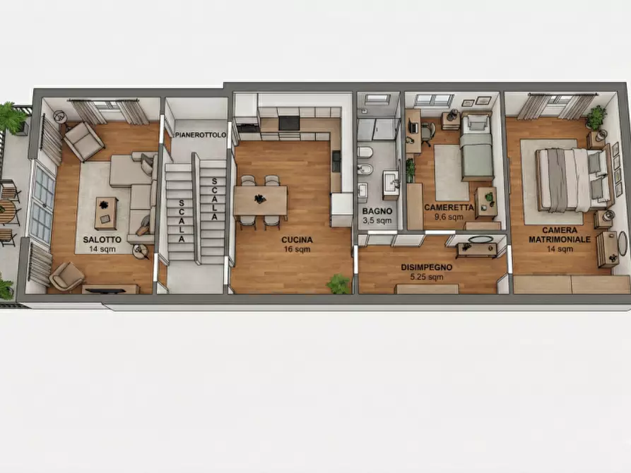 Immagine 24 di Appartamento in vendita  a San Pietro In Casale