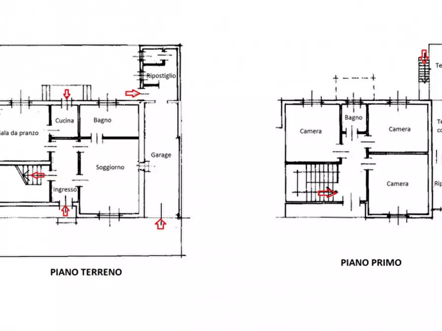 Immagine 20 di Casa bifamiliare in vendita  in via Siena a Torrita Di Siena