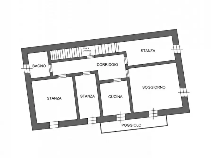 Immagine 37 di Appartamento in vendita  in Via Nicolò Oradini, 27 a Sella Giudicarie