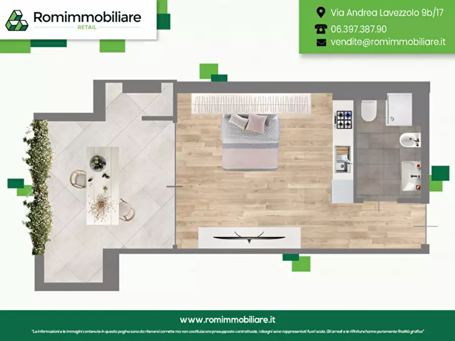 Immagine 18 di Appartamento in vendita  in Viale Italo Calvino a Roma