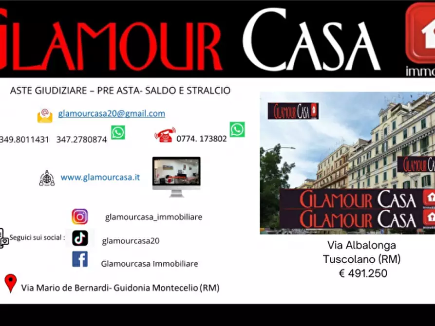 Immagine 1 di Appartamento in vendita  in Via Albalonga a Roma