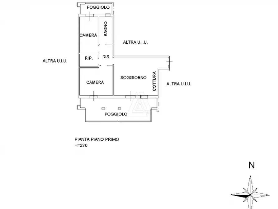 Immagine 19 di Appartamento in vendita  in Via Goldoni a Castelfranco Veneto