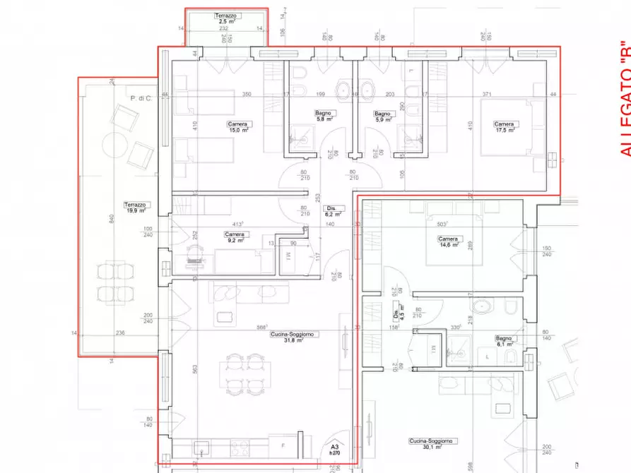 Immagine 9 di Appartamento in vendita  in Via Nascimben a Treviso