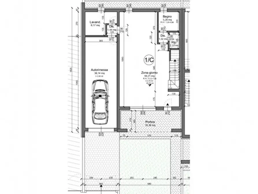 Immagine 8 di Casa bifamiliare in vendita  in Via Agnetti a Montichiari