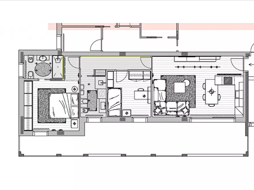 Immagine 6 di Appartamento in vendita  in VIA CERESINA a Selvazzano Dentro