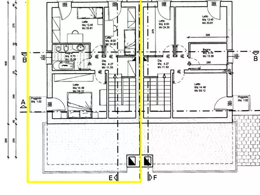 Immagine 17 di Casa bifamiliare in vendita  in Via Valchiesa a Pozzonovo