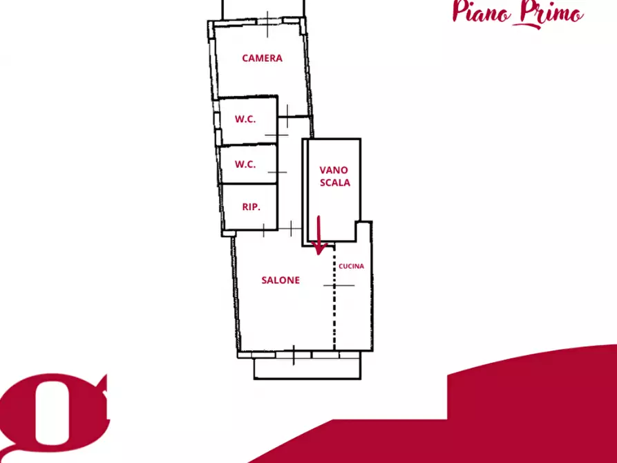 Immagine 37 di Palazzo in vendita  in Piazza Ventiquattro Maggio,12 a Merì