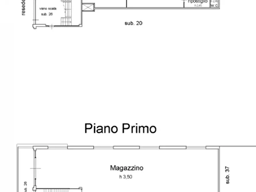 Immagine 6 di Ufficio in vendita  in via Cortemilia 71 a Cairo Montenotte