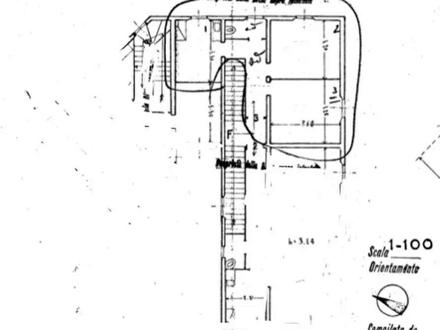 Immagine 19 di Appartamento in vendita  in Piazza Masdea a Roma