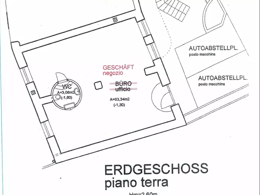 Immagine 14 di Attività commerciale in vendita  in Via Strada Vecchia - Alte Landstraße a Ora .Auer.