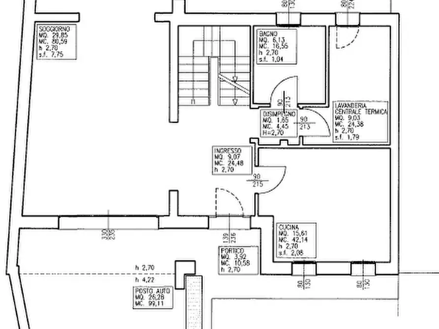 Immagine 23 di Casa bifamiliare in vendita  a Carbonera