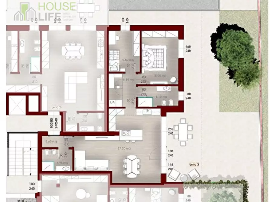 Immagine 3 di Appartamento in vendita  a Thiene