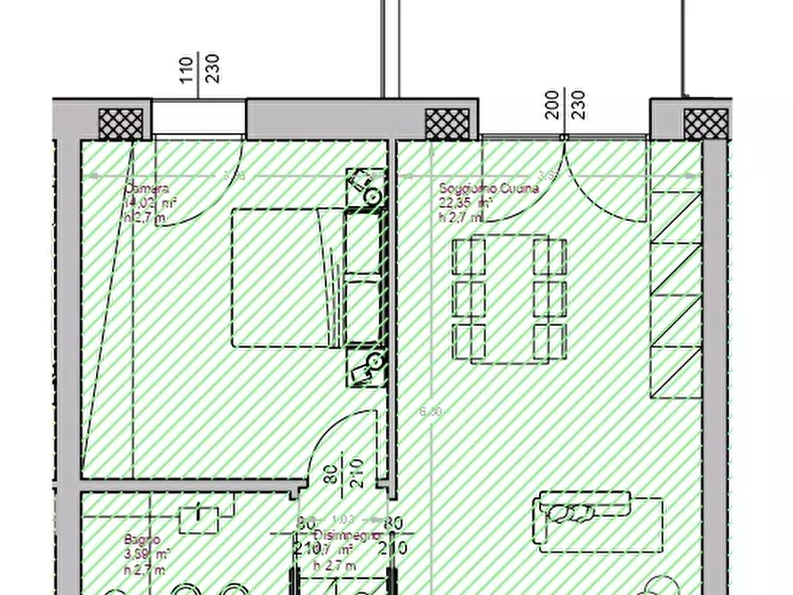 Immagine 9 di Appartamento in vendita  in Via Martiri di Monte Sole a Bologna