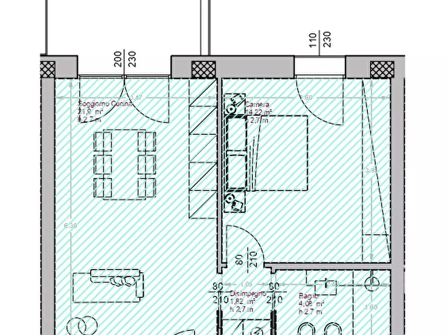 Immagine 9 di Appartamento in vendita  in Via Martiri di Monte Sole a Bologna