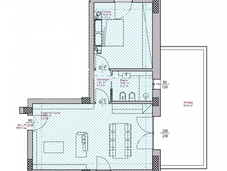 Immagine 9 di Appartamento in vendita  in Via Martiri di Monte Sole a Bologna