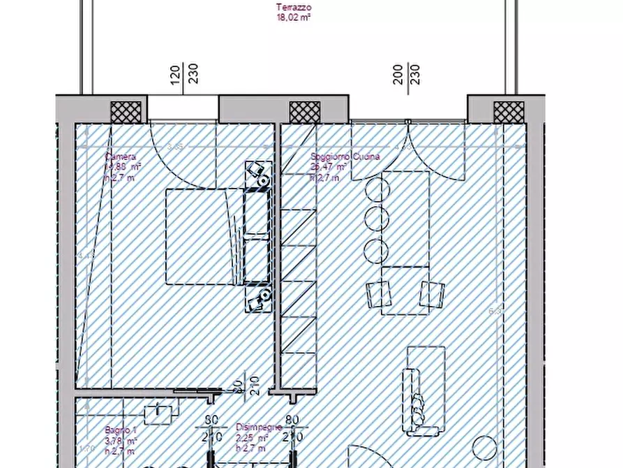 Immagine 9 di Appartamento in vendita  in Via Martiri di Monte Sole a Bologna