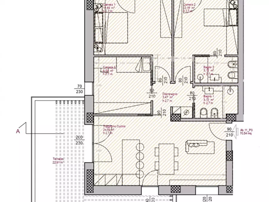 Immagine 10 di Appartamento in vendita  in Via Martiri di Monte Sole a Bologna