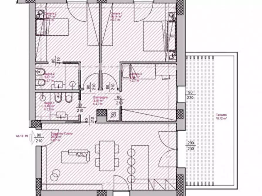 Immagine 11 di Appartamento in vendita  in Via Martiri di Monte Sole a Bologna