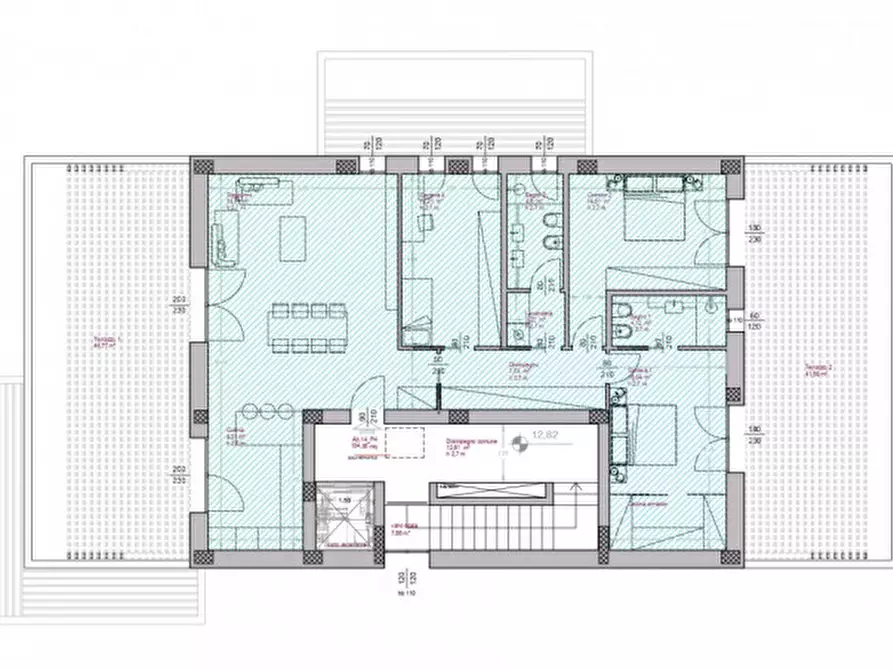 Immagine 13 di Attico in vendita  in Via Martiri di Monte Sole a Bologna