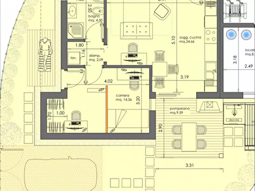 Immagine 12 di Appartamento in vendita  in Via Vicenza 38 a Padova