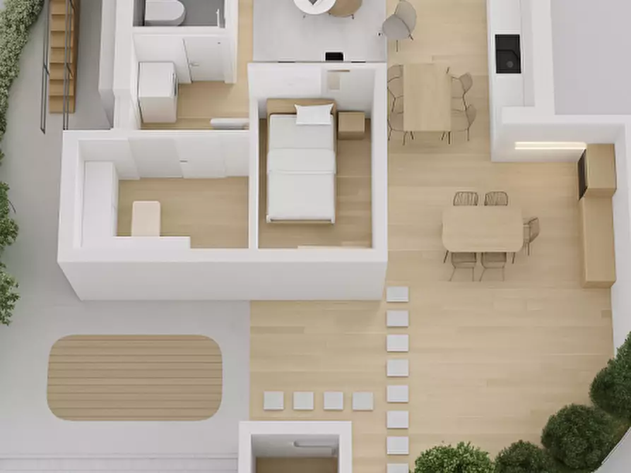 Immagine 13 di Appartamento in vendita  in Via Vicenza 38 a Padova