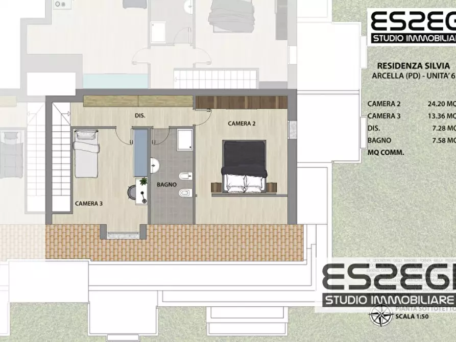 Immagine 22 di Appartamento in vendita  in tiziano vecellio a Padova