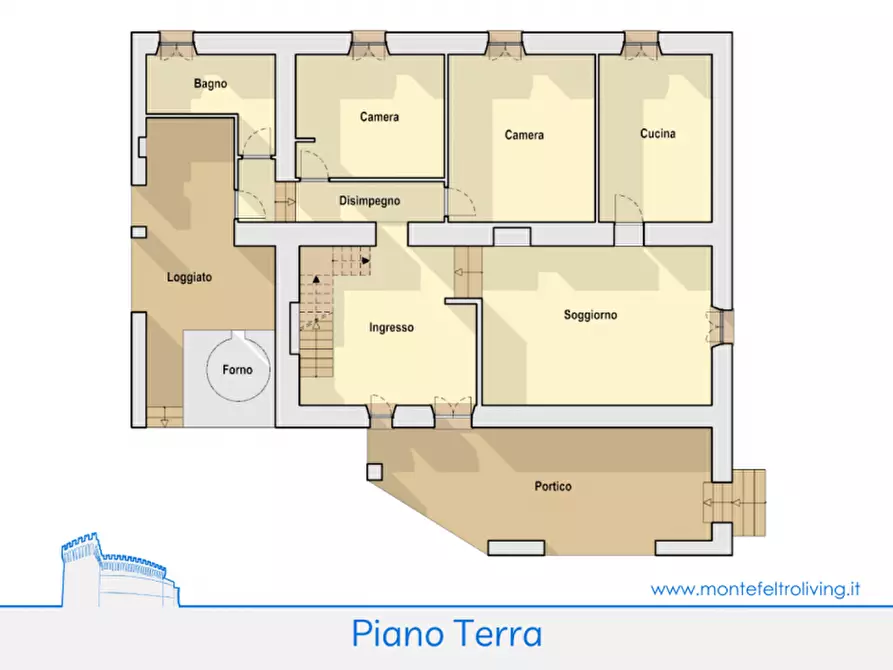 Immagine 36 di Casa indipendente in vendita  in Località Casino Leandri a Piandimeleto