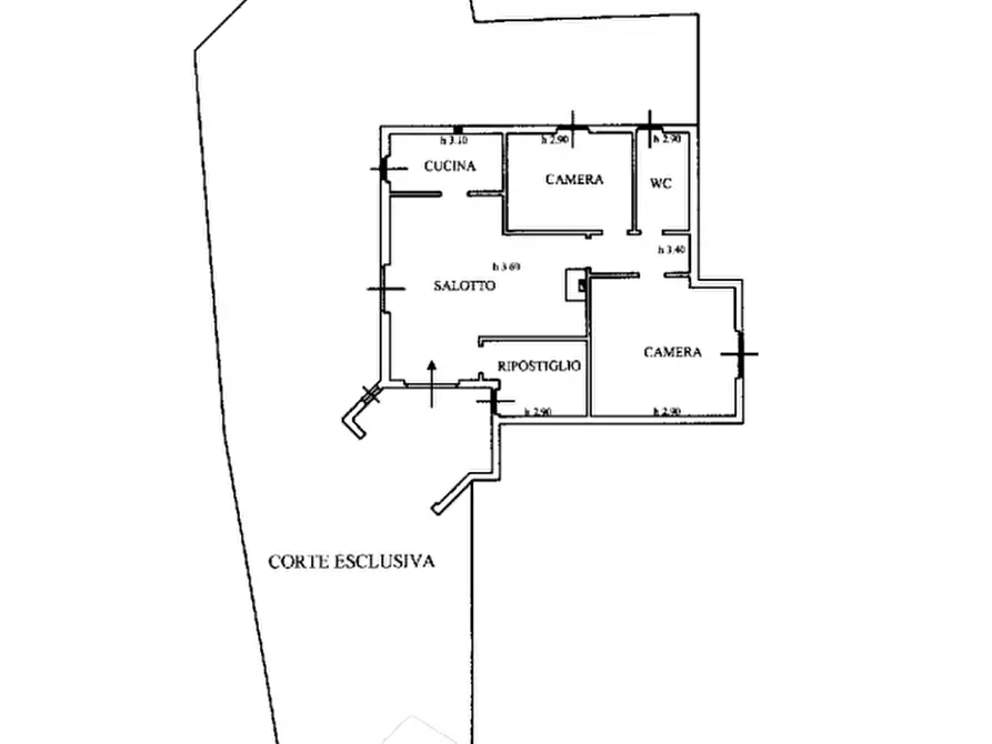 Immagine 40 di Villetta a schiera in vendita  in Via Due Riviere a Armeno