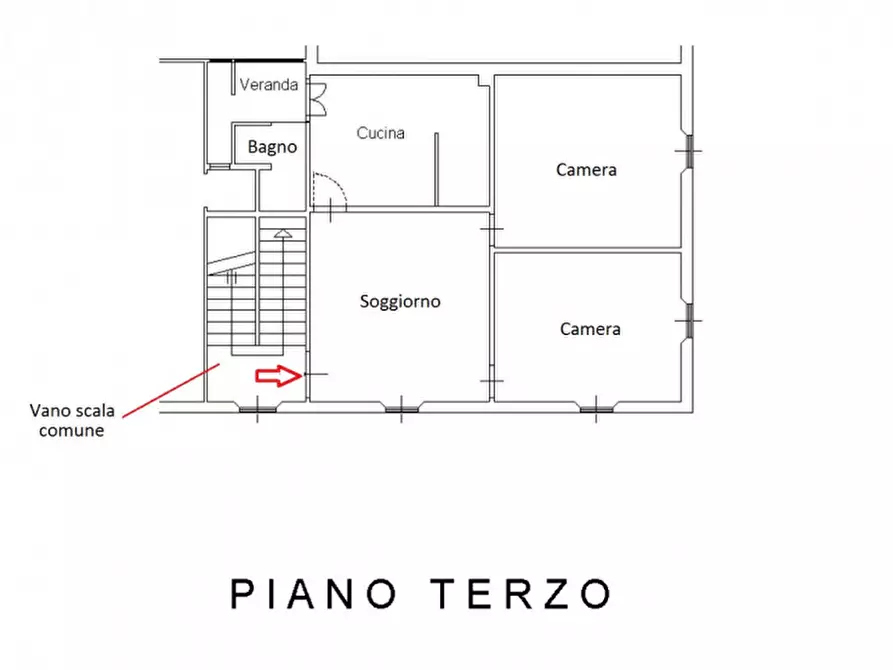 Immagine 18 di Appartamento in vendita  a Piombino