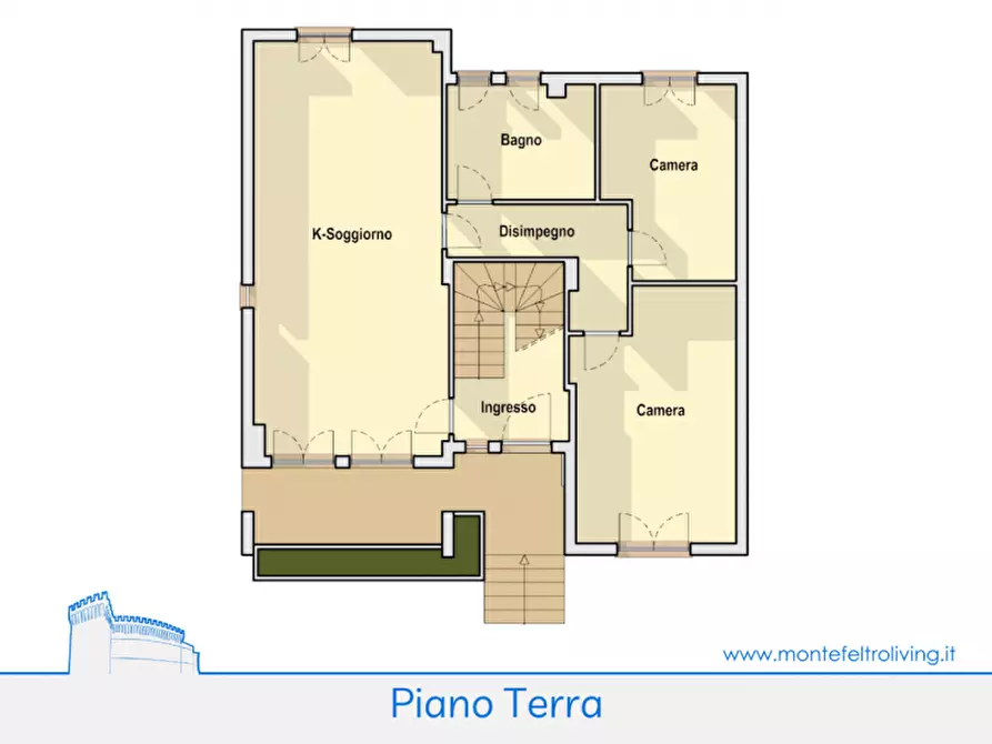 Immagine 54 di Villetta a schiera in vendita  in Via Madonna Grande a Sant'angelo In Vado