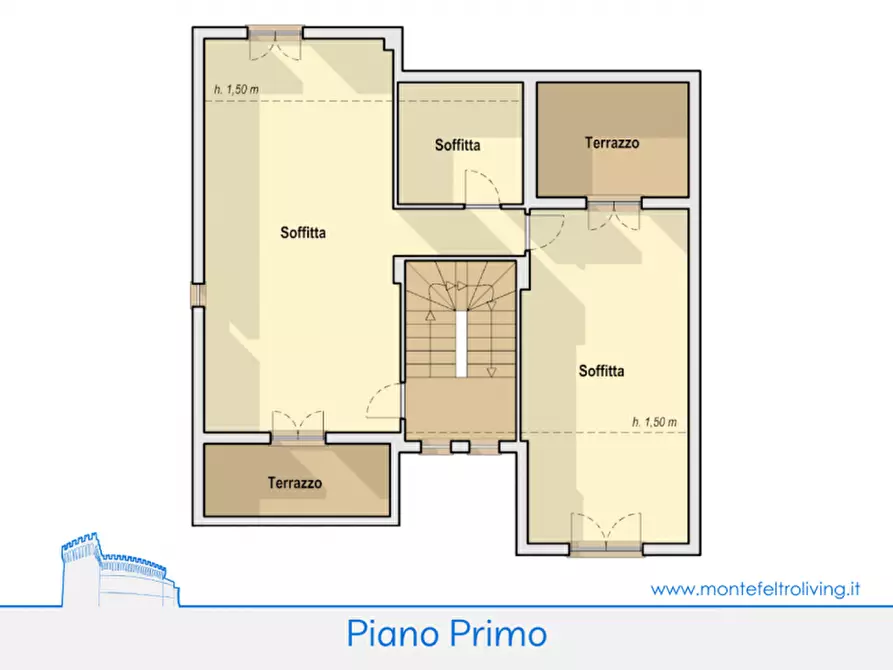 Immagine 55 di Villetta a schiera in vendita  in Via Madonna Grande a Sant'angelo In Vado