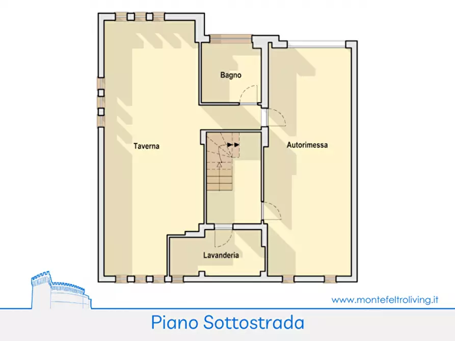 Immagine 56 di Villetta a schiera in vendita  in Via Madonna Grande a Sant'angelo In Vado