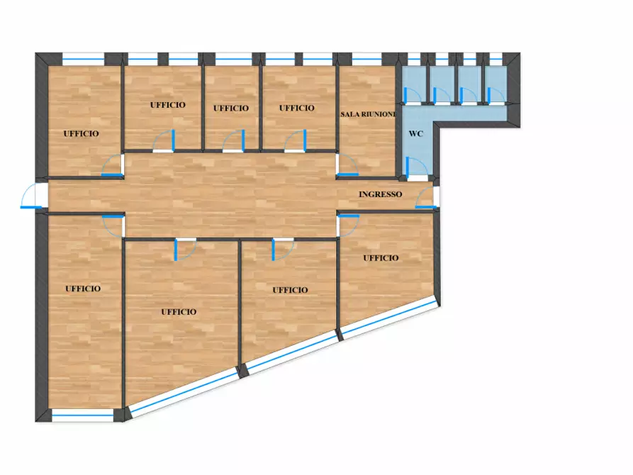 Immagine 19 di Ufficio in affitto  in Corso Stati Uniti a Padova